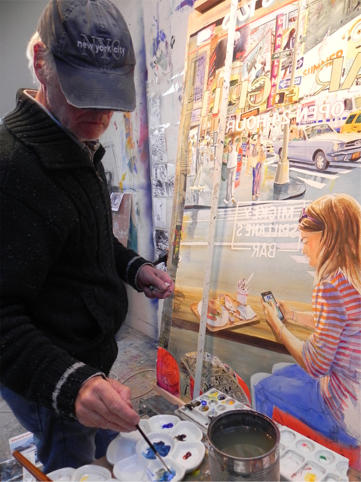 2. The Last Call – Aquarelle, 2016